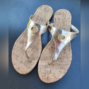 Cole Haan Gold sandals Wmns 6